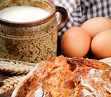 Покупка продуктов в супермаркете
